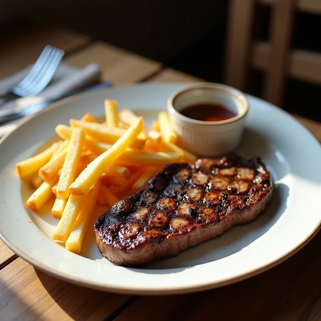 Steak frites maison