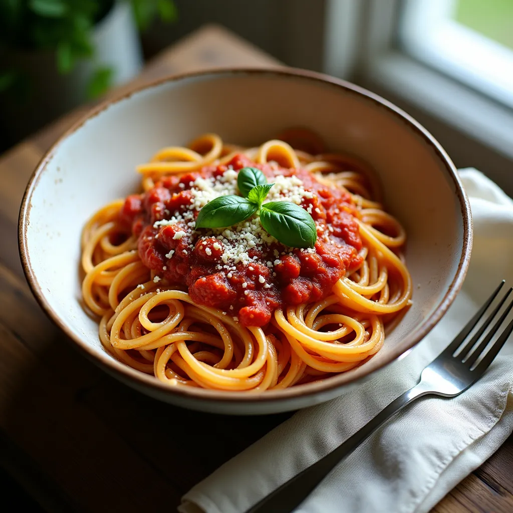Spaghetti à la bolognaise