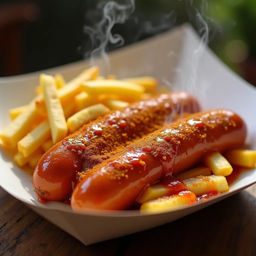 Curry wurst allemand