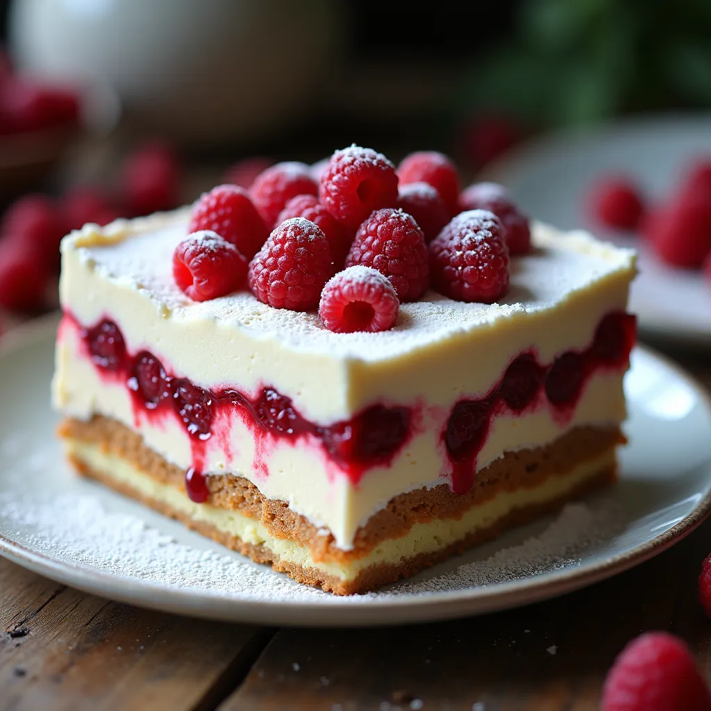 Tiramisu à la framboise